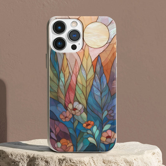 Stepping Green Phone Case Forest Flowers Bio Case