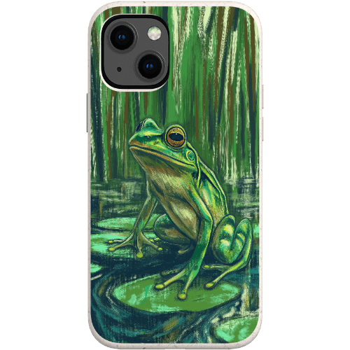 Stepping Green Phone Case Froggie 1 Bio Case