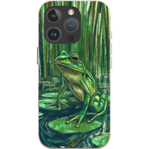 Stepping Green Phone Case Froggie 1 Bio Case