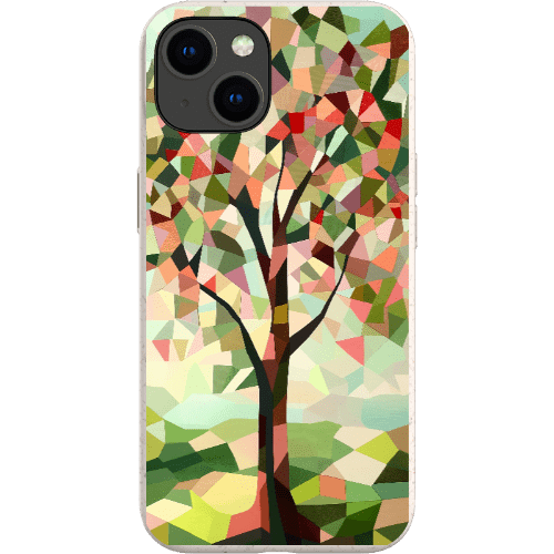Stepping Green Phone Case Geometric Tree Bio Case