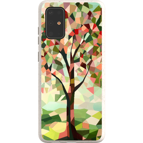 Stepping Green Phone Case Geometric Tree Bio Case