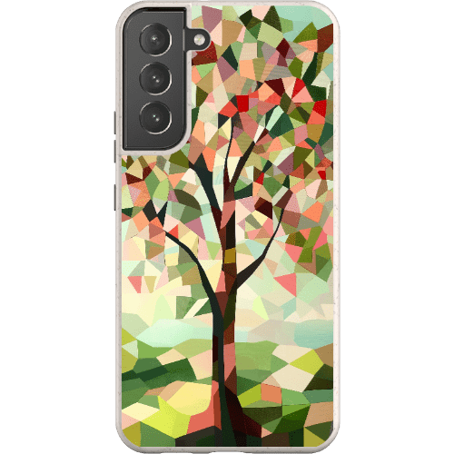 Stepping Green Phone Case Geometric Tree Bio Case