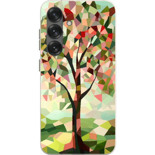Stepping Green Phone Case Geometric Tree Bio Case