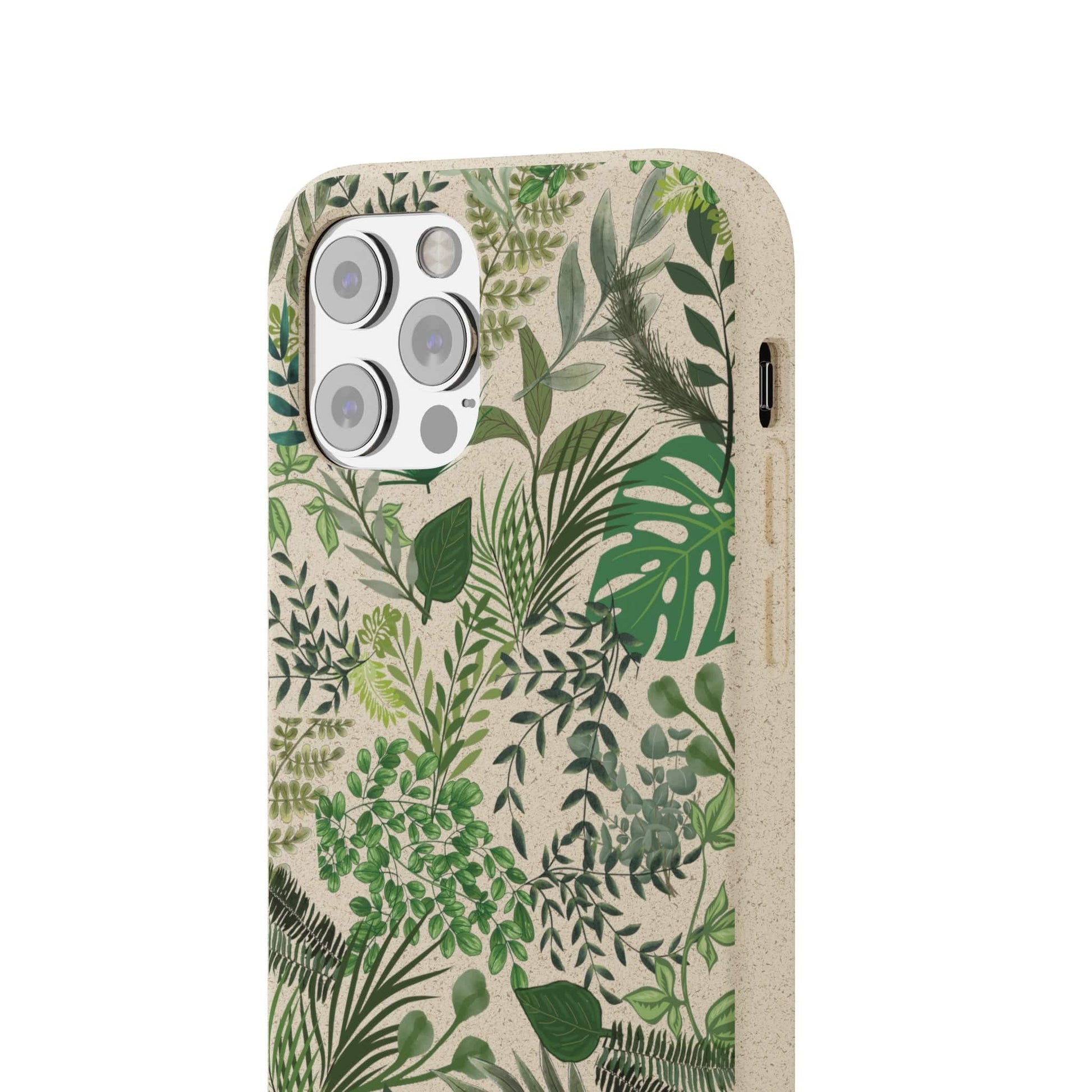 Stepping Green Phone Case Green Leaves Bio Case