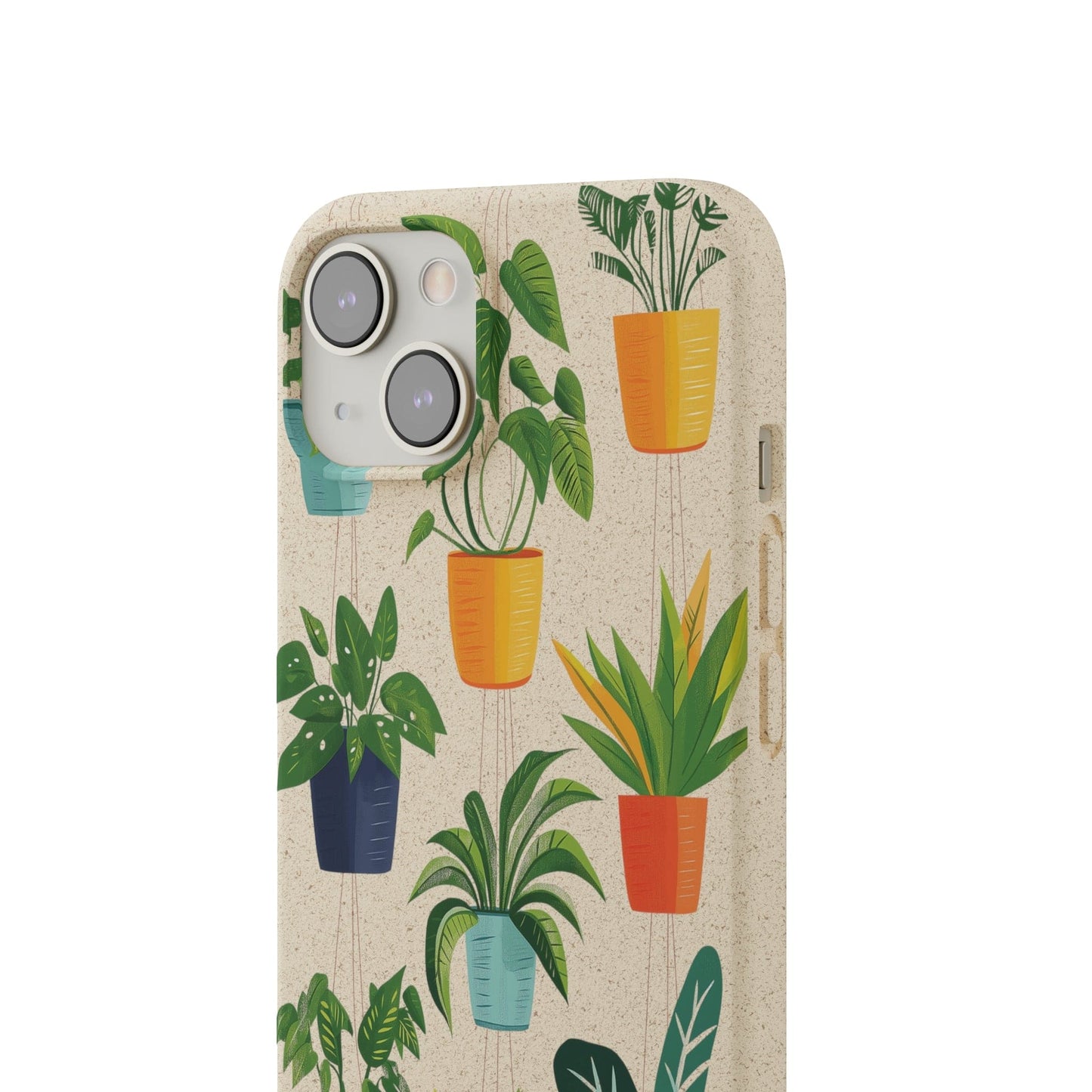 Stepping Green Phone Case Hanging Houseplants Bio Case