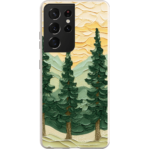 Stepping Green Phone Case Impasto Forest Bio Case