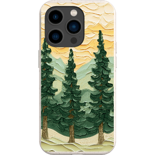 Stepping Green Phone Case Impasto Forest Bio Case