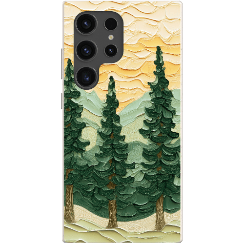 Stepping Green Phone Case Impasto Forest Bio Case