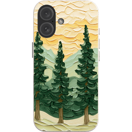 Stepping Green Phone Case Impasto Forest Bio Case