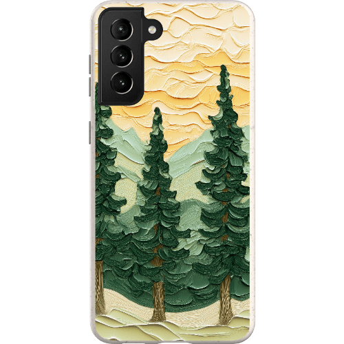 Stepping Green Phone Case Impasto Forest Bio Case