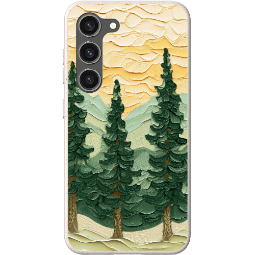 Stepping Green Phone Case Impasto Forest Bio Case