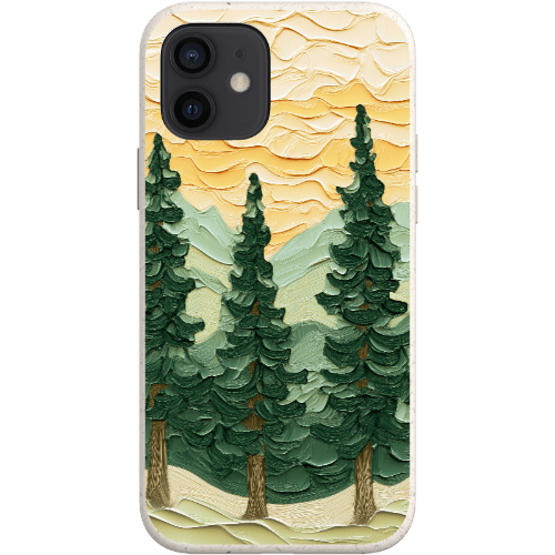 Stepping Green Phone Case Impasto Forest Bio Case
