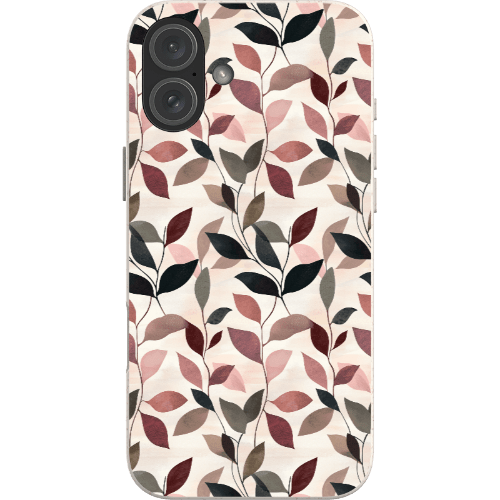Stepping Green Phone Case Leaf Collage Bio Case