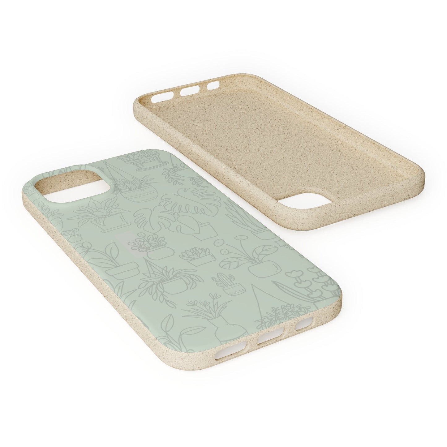 Stepping Green Phone Case Light Houseplants Bio Case