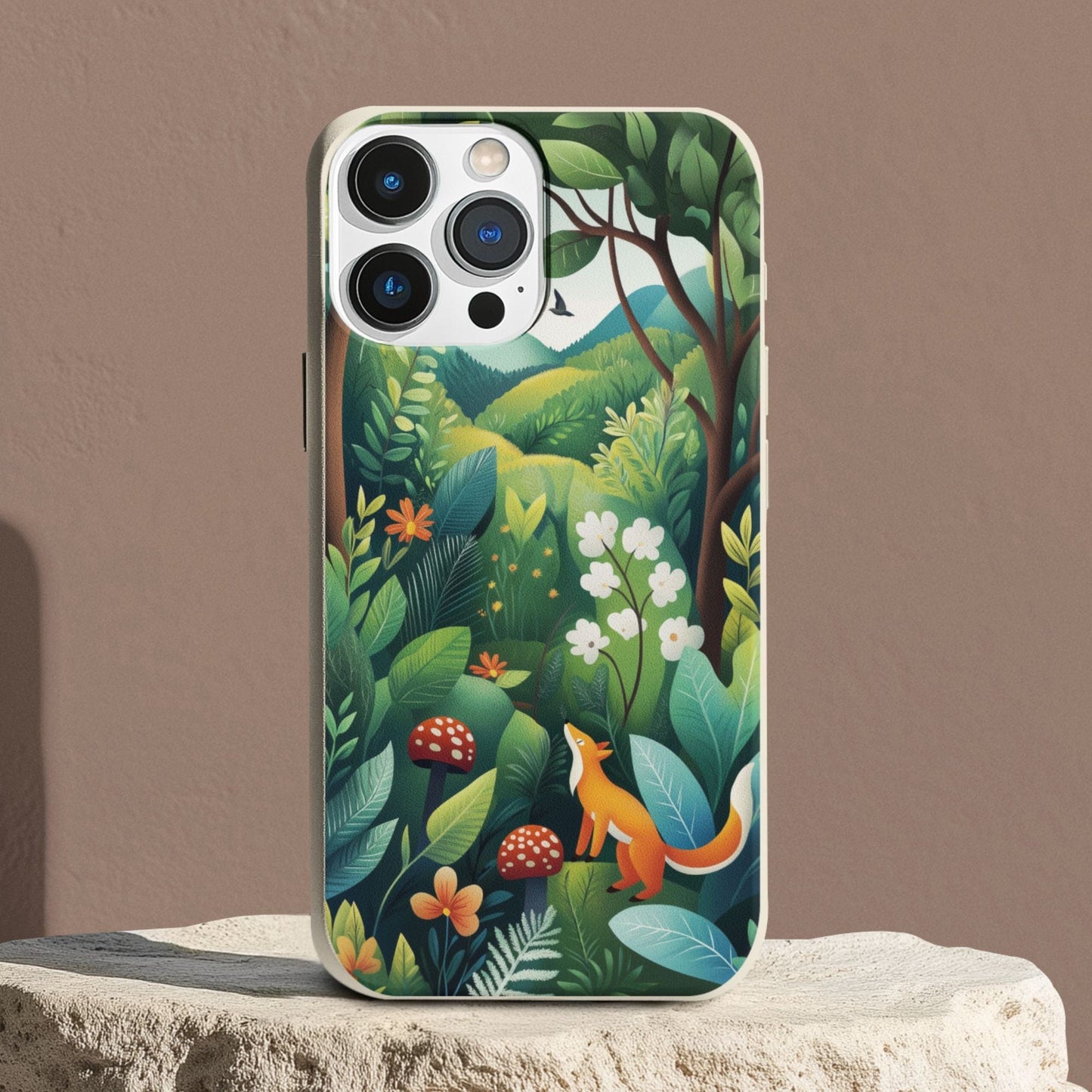 Stepping Green Phone Case Magical Forest Bio Case