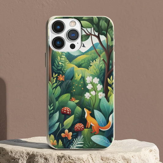 Stepping Green Phone Case Magical Forest Bio Case