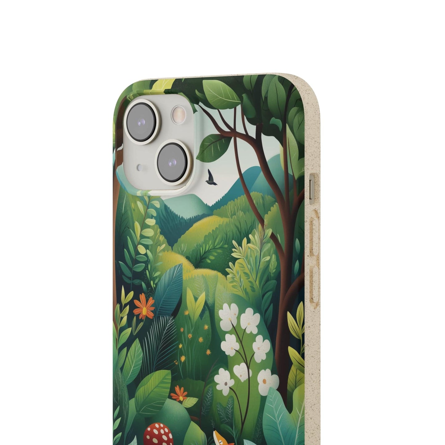 Stepping Green Phone Case Magical Forest Bio Case
