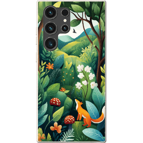 Stepping Green Phone Case Magical Forest Bio Case