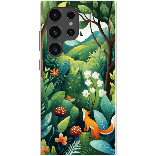Stepping Green Phone Case Magical Forest Bio Case