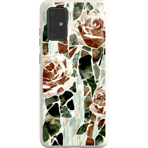 Stepping Green Phone Case Mosaic Rose Bio Case