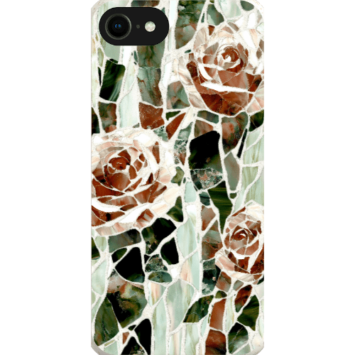 Stepping Green Phone Case Mosaic Rose Bio Case