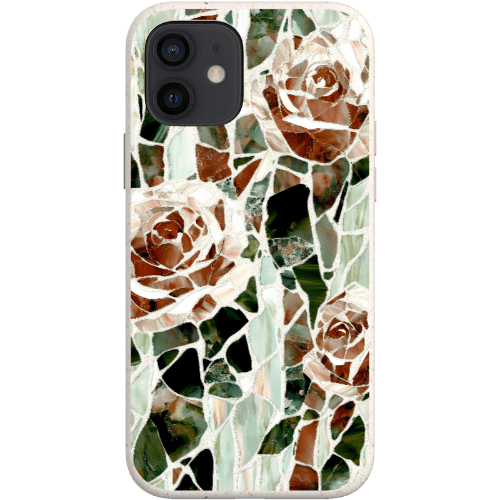 Stepping Green Phone Case Mosaic Rose Bio Case
