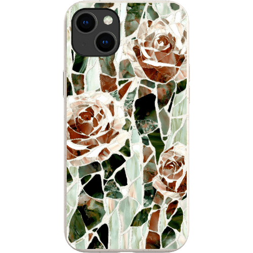 Stepping Green Phone Case Mosaic Rose Bio Case