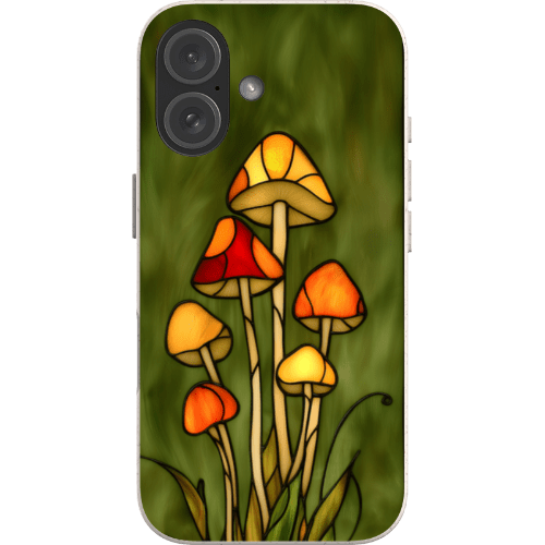 Stepping Green Phone Case Mushroom Bio Case