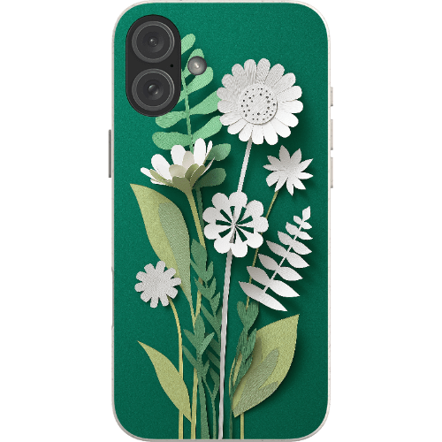 Stepping Green Phone Case Paper Cut Foral Bio Case