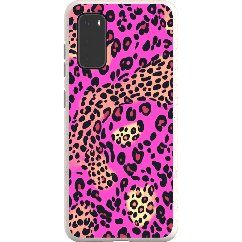 Stepping Green Phone Case Pink Cheetah and Leopard Bio Case