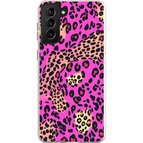 Stepping Green Phone Case Pink Cheetah and Leopard Bio Case