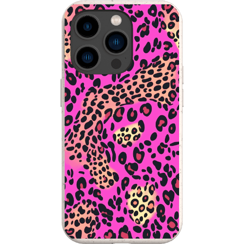 Stepping Green Phone Case Pink Cheetah and Leopard Bio Case
