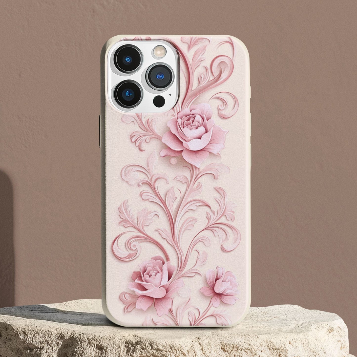 Stepping Green Phone Case Pink Toile 2 Bio Case