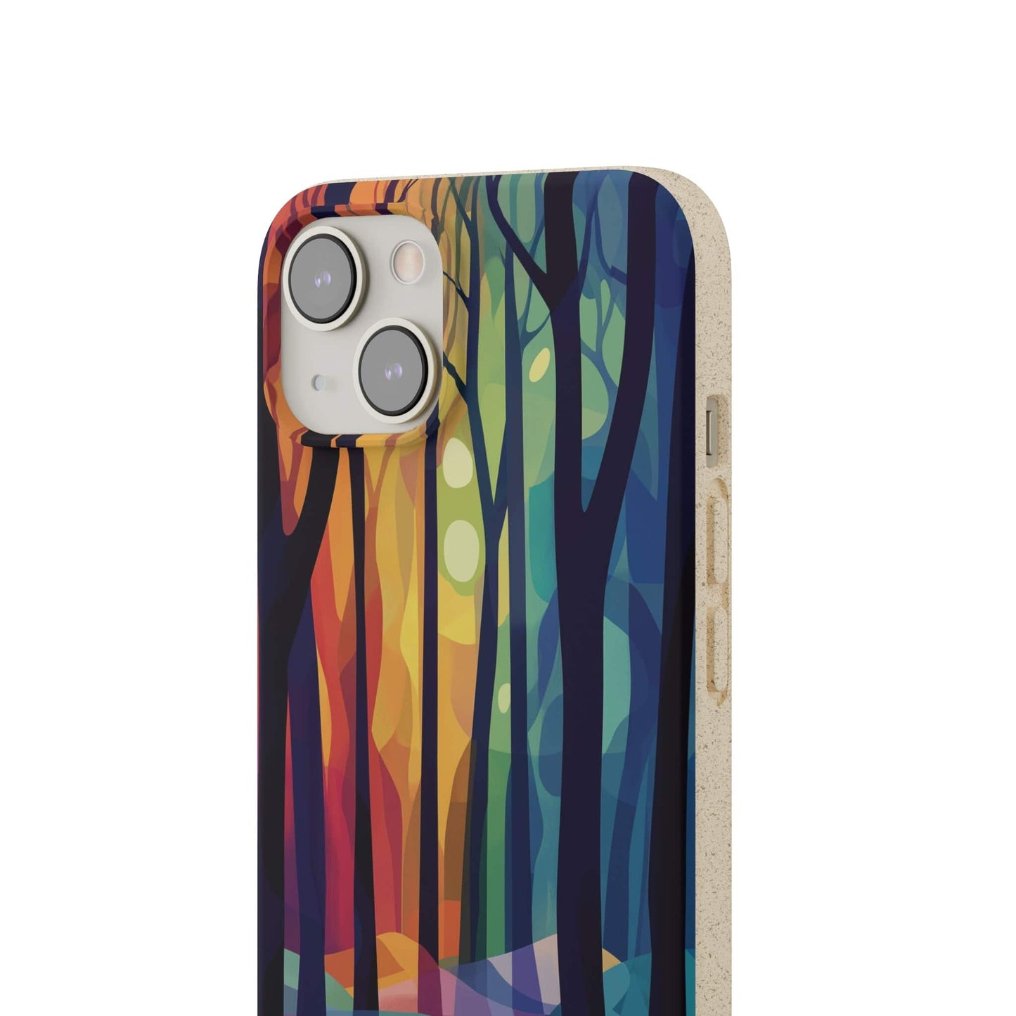Stepping Green Phone Case Rainbow Forest Bio Case