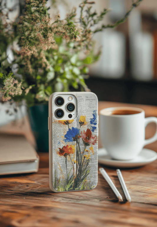 Stepping Green Phone Case Read in Nature Bio Case