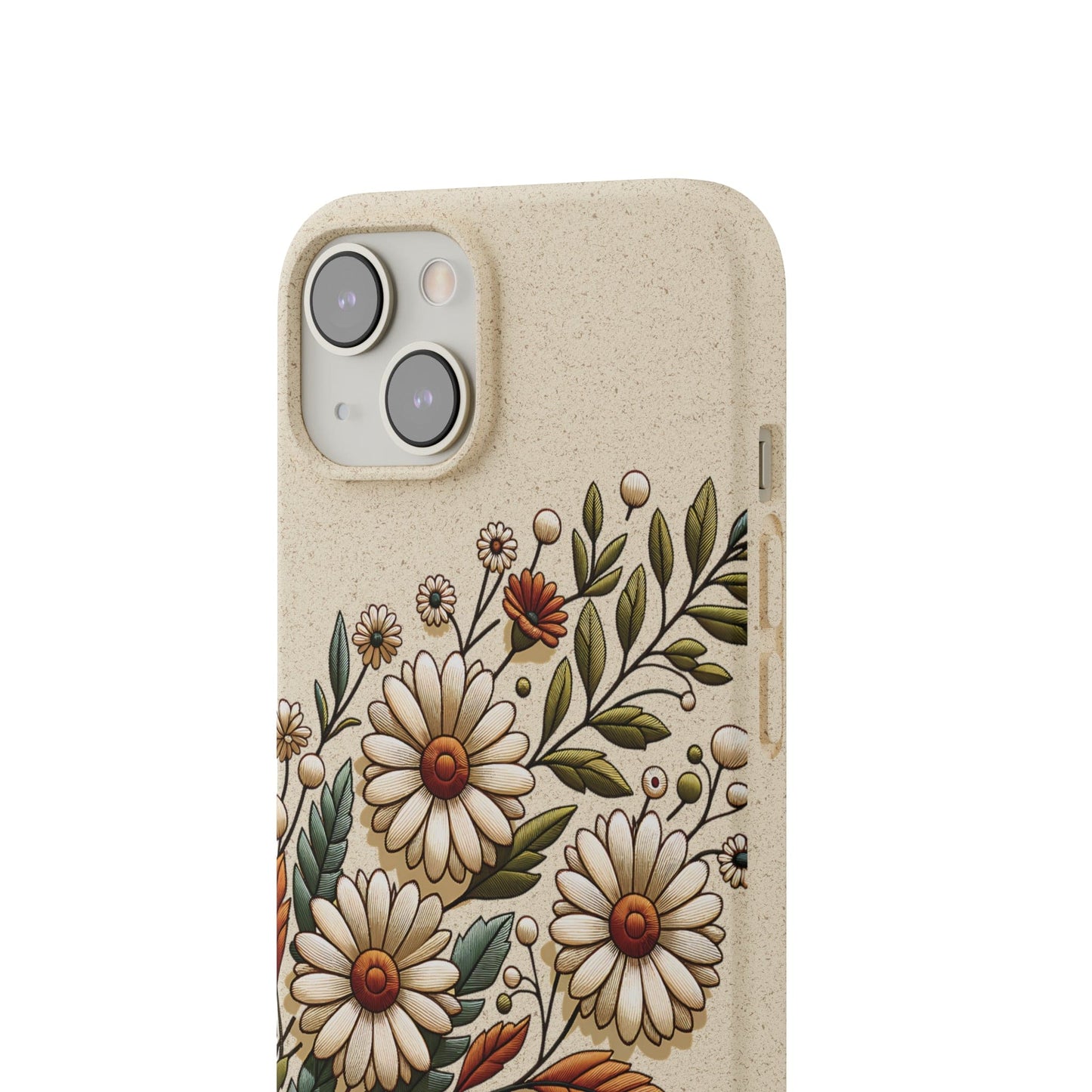 Stepping Green Phone Case Retro Daisy Bio Case