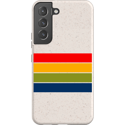 Stepping Green Phone Case Retro Stripes Horizontal Bio Case