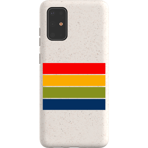 Stepping Green Phone Case Retro Stripes Horizontal Bio Case