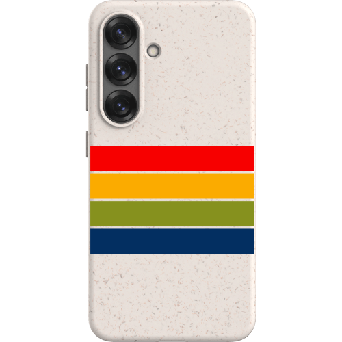 Stepping Green Phone Case Retro Stripes Horizontal Bio Case
