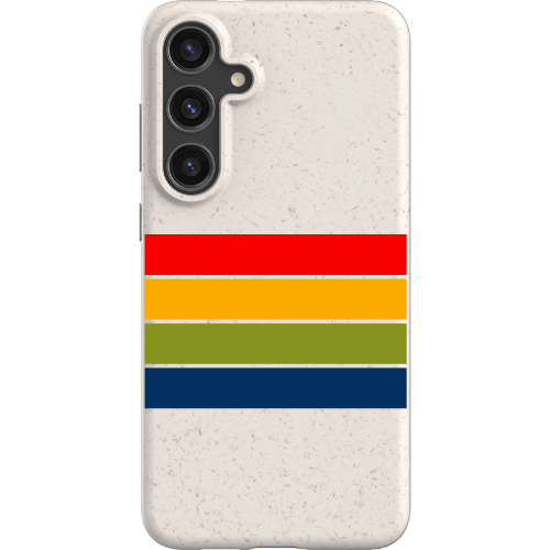Stepping Green Phone Case Retro Stripes Horizontal Bio Case