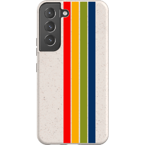 Stepping Green Phone Case Retro Stripes Vertical Bio Case