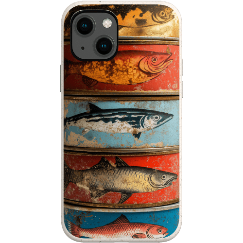 Stepping Green Phone Case Sardine Cans Bio Case