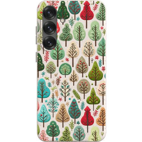 Stepping Green Phone Case Small Festive Trees Bio Case