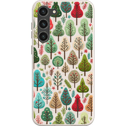 Stepping Green Phone Case Small Festive Trees Bio Case
