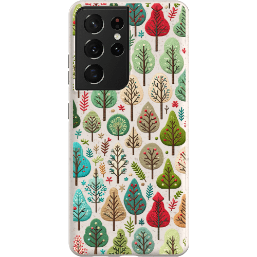 Stepping Green Phone Case Small Festive Trees Bio Case