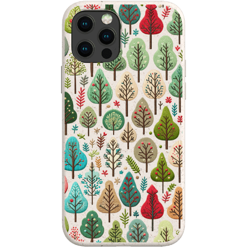 Stepping Green Phone Case Small Festive Trees Bio Case