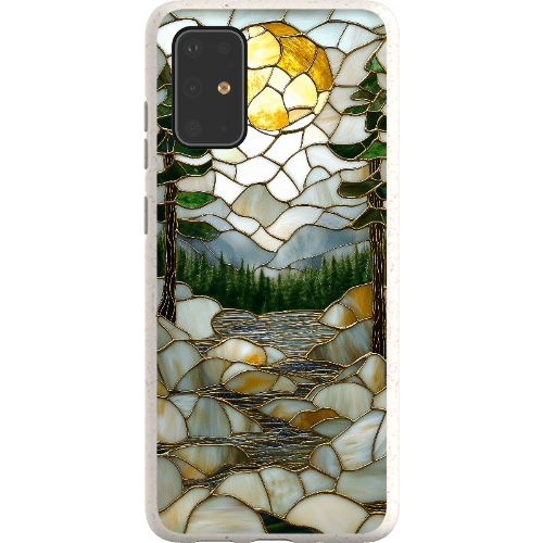 Stepping Green Phone Case Stained Glass Mountain Creek 2 Bio Case