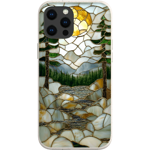 Stepping Green Phone Case Stained Glass Mountain Creek 2 Bio Case