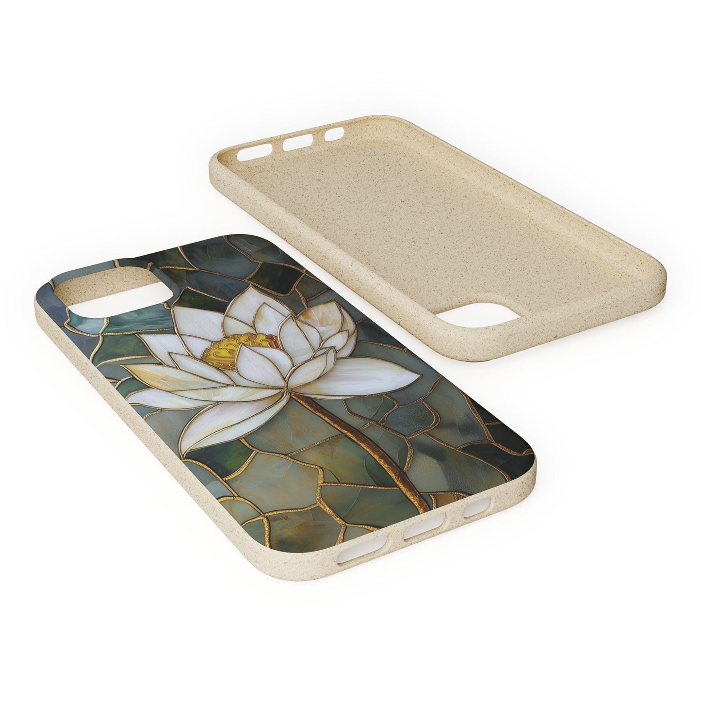 Stepping Green Phone Case Stained Glass White Lotus 2 Bio Case