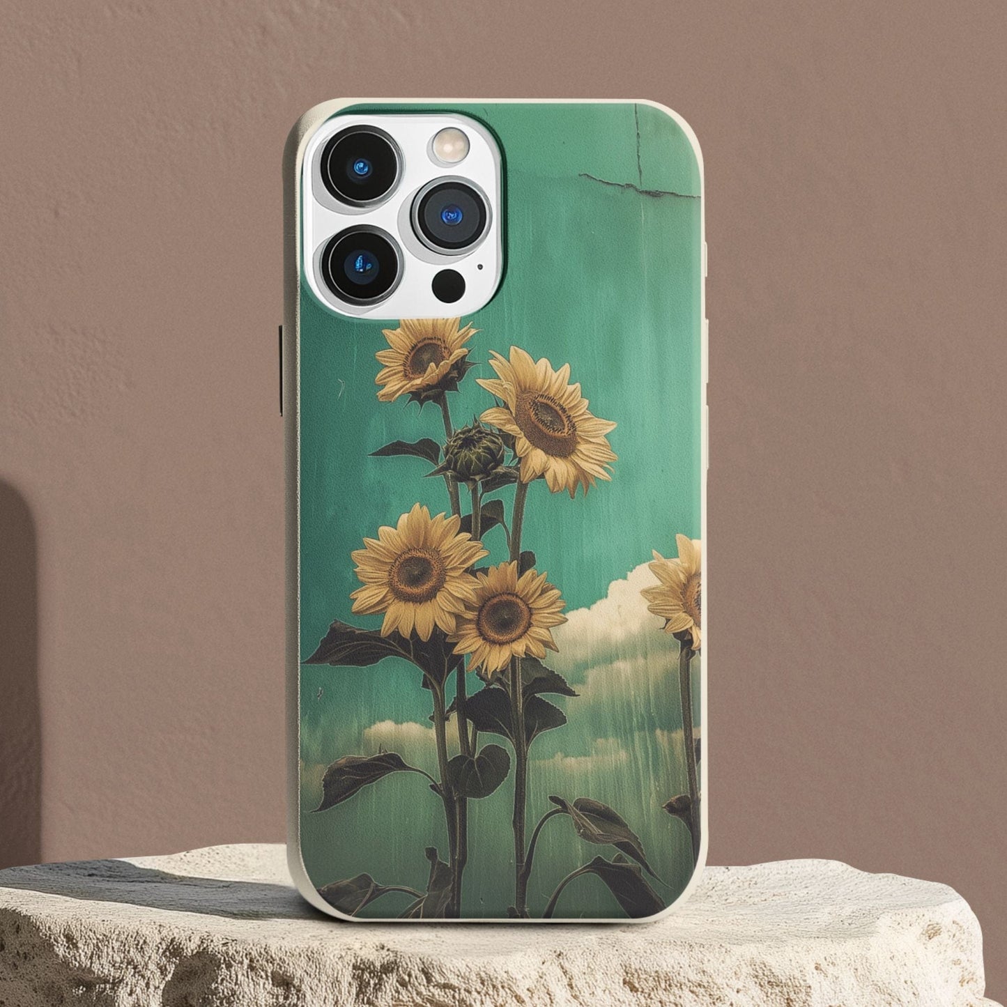 Stepping Green Phone Case Sunflowers to Sky Bio Case
